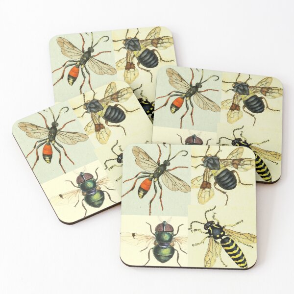 Item preview, Vintage Insects Set #1 designed and sold by Krispsm.