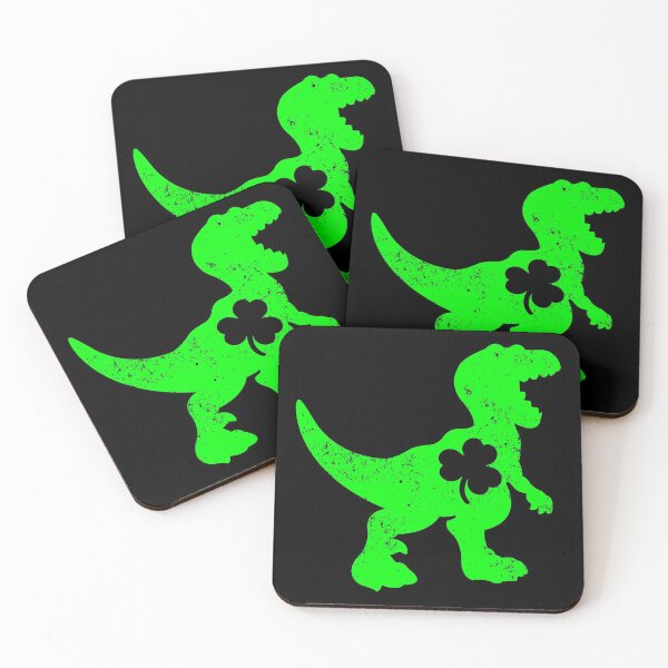 Item preview, Dinosaur Shamrock Raptor St Patricks Day Boys Kids Men Gift designed and sold by WPahat.