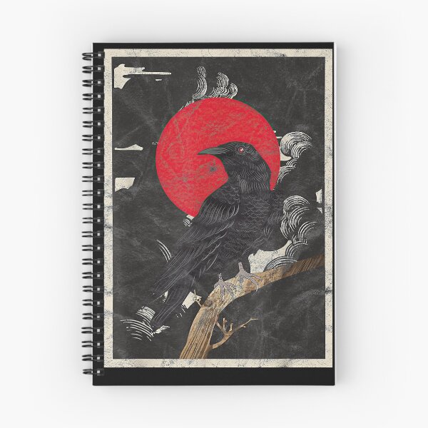 Item preview, Red Moon Graphic Black Crow designed and sold by ryanpensyp.