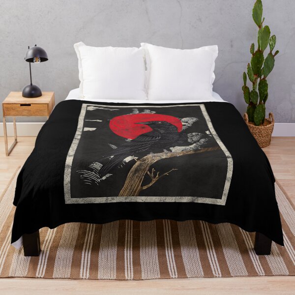 Item preview, Red Moon Graphic Black Crow designed and sold by ryanpensyp.