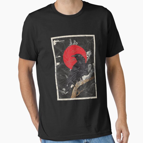 Item preview, Red Moon Graphic Black Crow designed and sold by ryanpensyp.