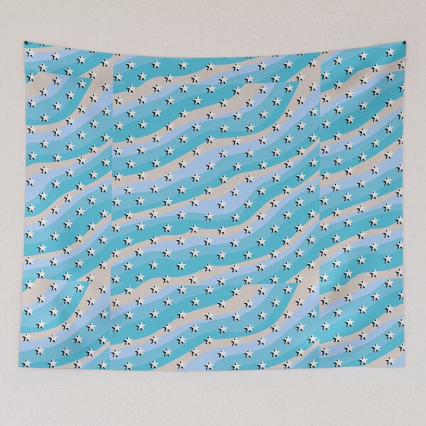 Item preview, cute aesthetic pattern/ blue designed and sold by muffinstandd.