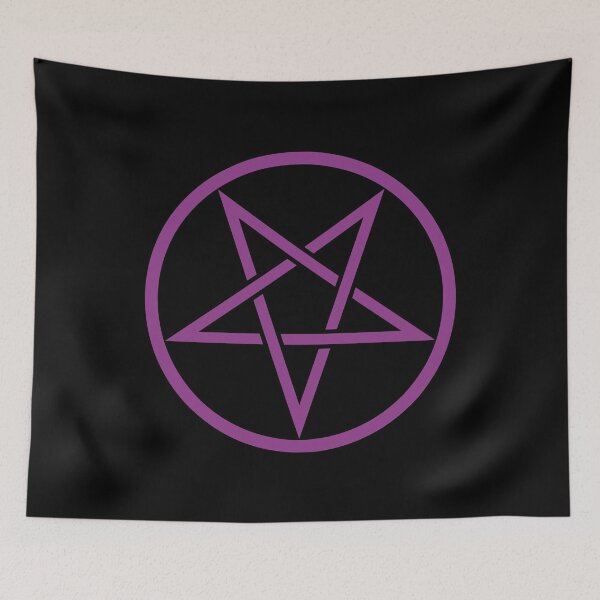 Item preview, Satanic Pentagram (deep purple edit) designed and sold by Weltenbrand.