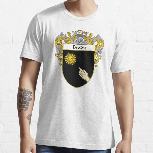 "Brady Coat of Arms/Family Crest" Tshirt for Sale by IrishArms