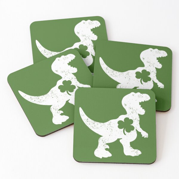 Item preview, Dinosaur Shamrock Raptor St Patricks Day Boys Kids Men Gift designed and sold by WPahat.