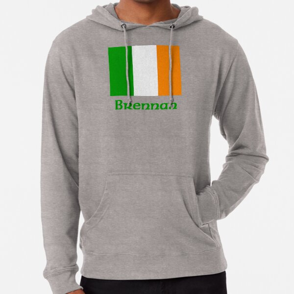Mens Shredded Ireland Clover Flag Sleeveless Zipper Hoodie