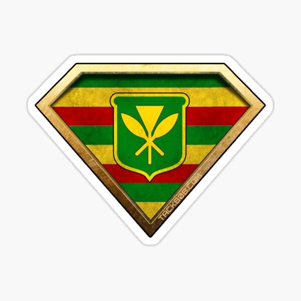 Kanaka Maoli Crest Sticker