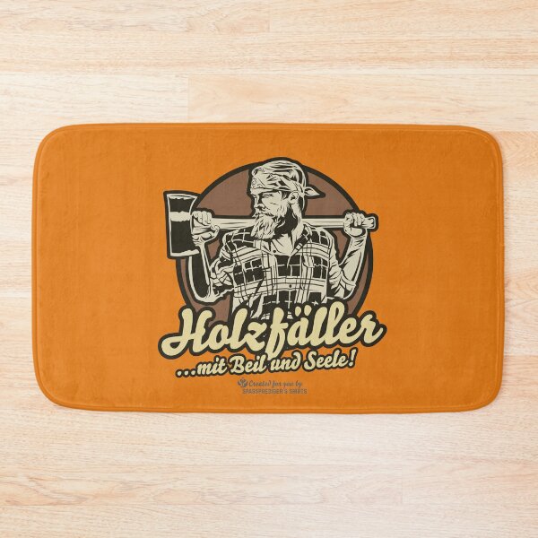 Item preview, Lumberjack T-Shirt saying Lumberjack with hatchet and soul designed and sold by Spassprediger.