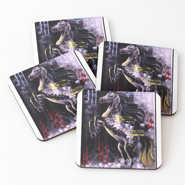 Item preview, Abstract Horse designed and sold by SEEMAFINEART.