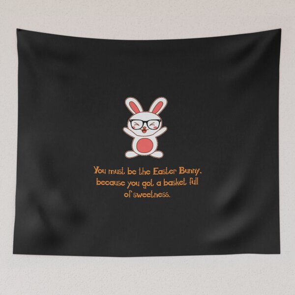 Item preview, Bunny with glasses cute easter special wishes designed and sold by Lakki-s.