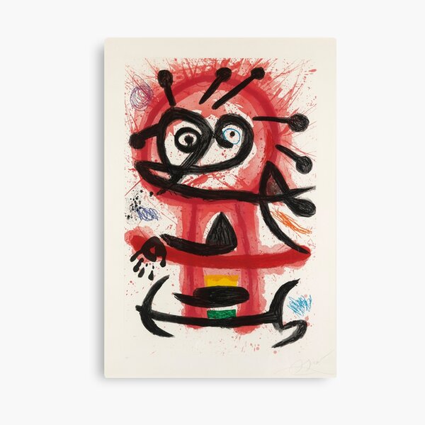 Joan Miro Impression sur toile