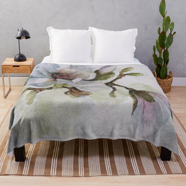 Item preview, Spring Magnolia Flowers of Vancouver designed and sold by The Willow Of  Rain City.