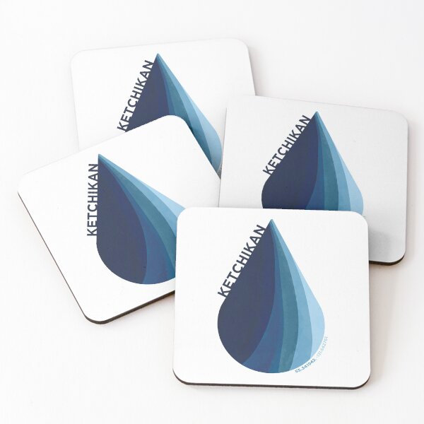 Item preview, Ketchikan Raindrop designed and sold by DoodlesByPeter.
