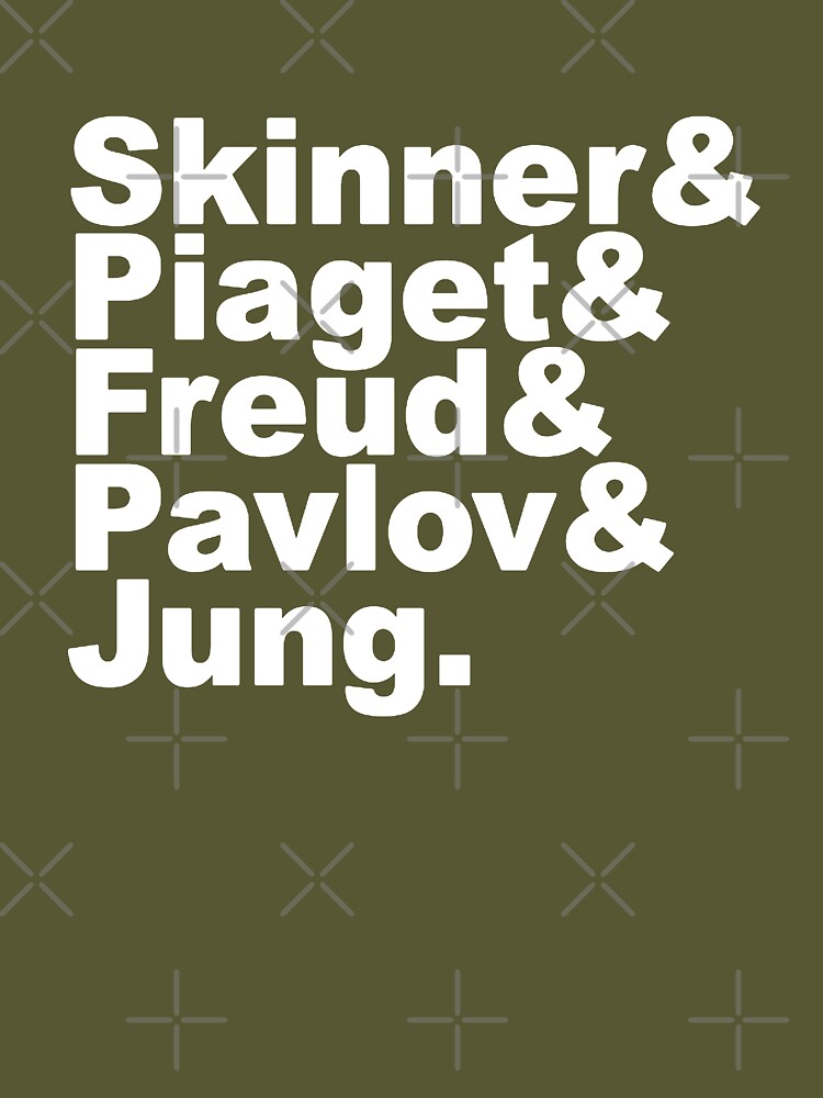 Skinner Piaget Freud Pavlov and Jung Psychology Design