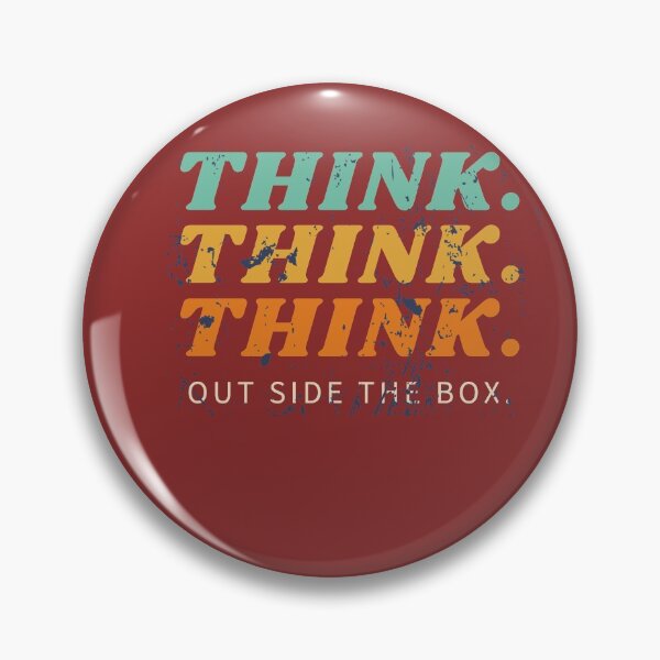 Item preview, Think out side the box cool t-shirt designed and sold by bargesystore.