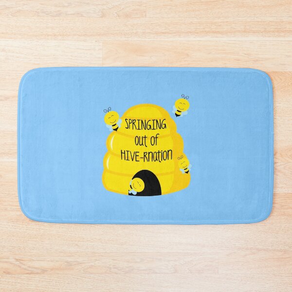 Item preview, Springing Out of HIVE-rnation!! (On Blue) designed and sold by PawsitiveMum.