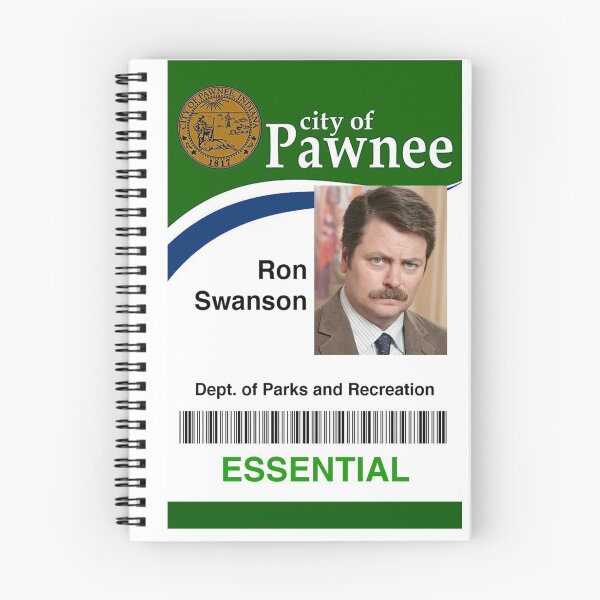 Item preview, Ron Swanson ID Card designed and sold by PaulyH.