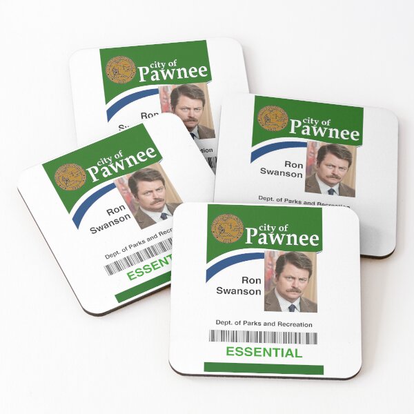 Item preview, Ron Swanson ID Card designed and sold by PaulyH.