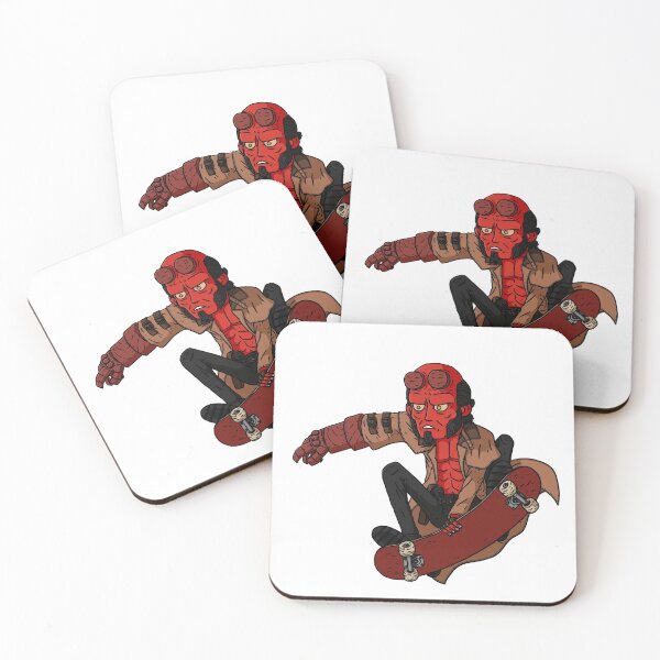 Item preview, Shredding Hellboy designed and sold by BraindeadVHS.