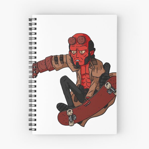 Item preview, Shredding Hellboy designed and sold by BraindeadVHS.