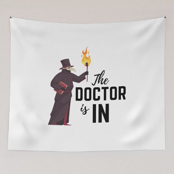Item preview, The Doctor Is IN / Plague Doctor # 2 designed and sold by DocTeen.