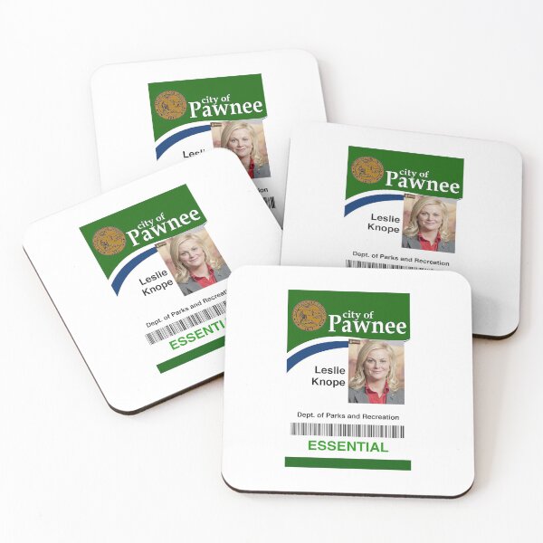 Item preview, Leslie Knope ID Card designed and sold by PaulyH.