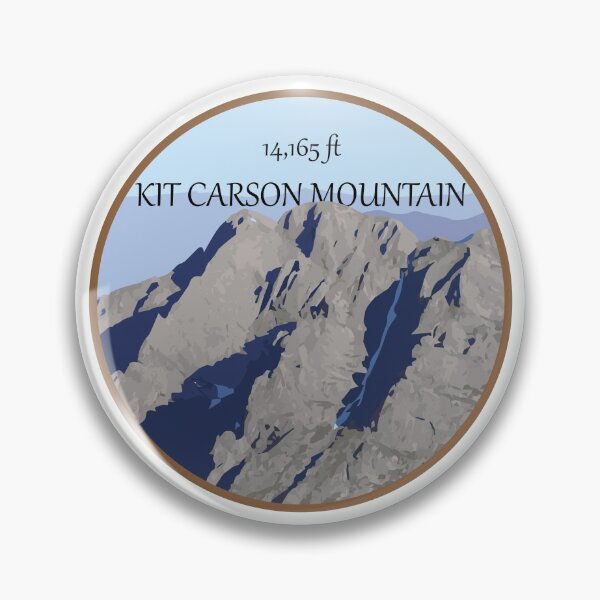 Item preview, Kit Carson Mountain Illustration designed and sold by scrossdesigns.