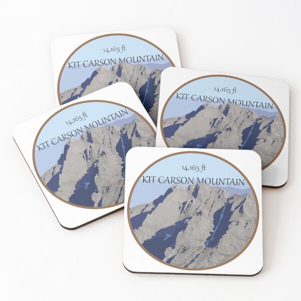 Item preview, Kit Carson Mountain Illustration designed and sold by scrossdesigns.
