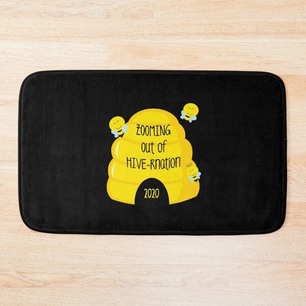 Item preview, Zooming Out of HIVE-rnation! 2020 (On Black) designed and sold by PawsitiveMum.