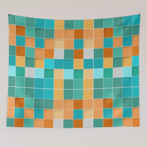 Item preview, Geometric square pattern designed and sold by PicForHome.