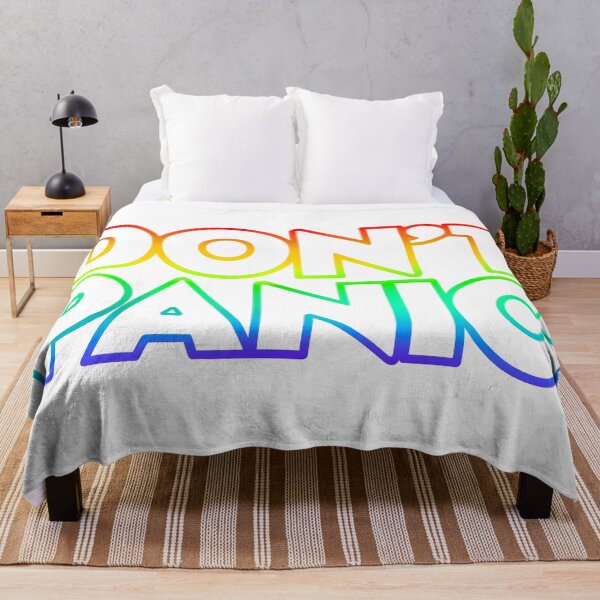 Item preview, Don’t Panic (Rainbow Version) designed and sold by CNRImaginations.