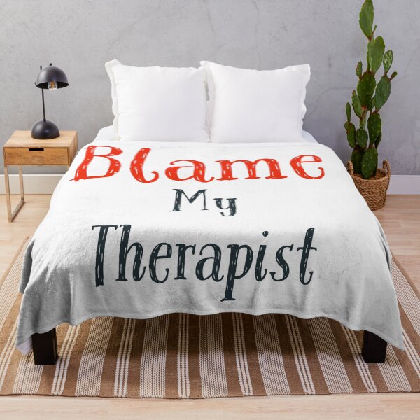 Item preview, blame my therapist designed and sold by PCpallavi.