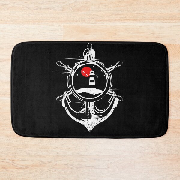 Item preview, Anker Retro Lighthouse Nautical Maritime designed and sold by shurikaner.
