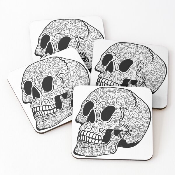 Item preview, Skull Doodle designed and sold by Vixie Hattori.