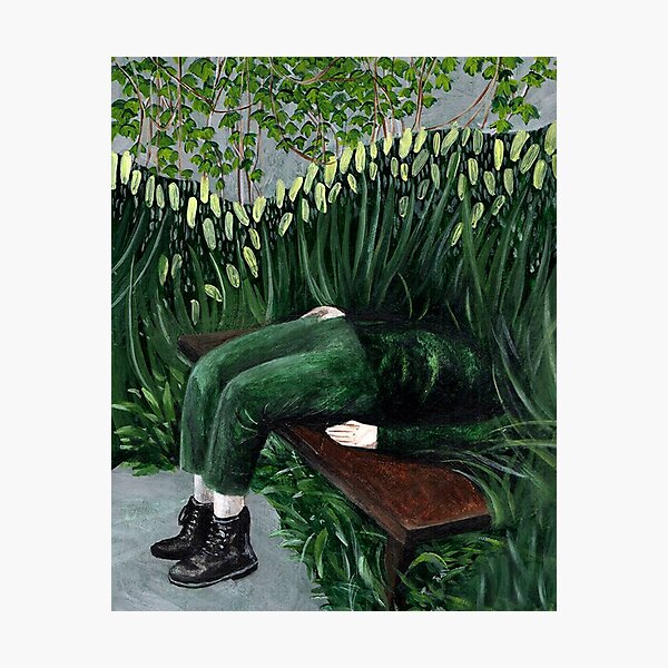 Buried In Green Beauty Photographic Print