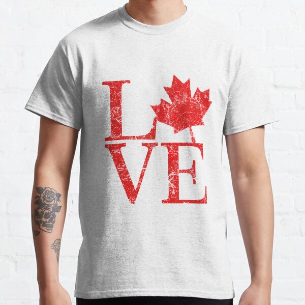 Canadian Love Affair T-shirt classique