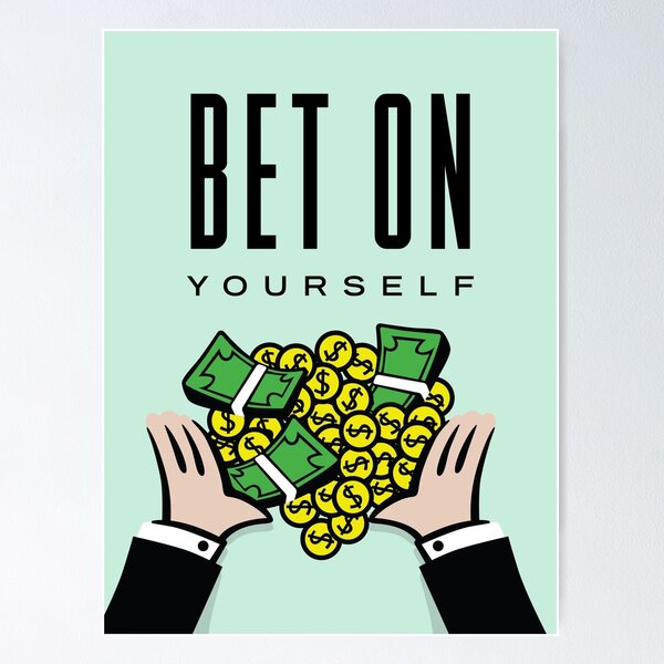 Item preview, Monopoly bet on yourself designed and sold by mochiron.