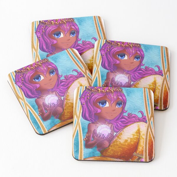 Item preview, Kawaii Mermaid Boy - Pink designed and sold by lavmintrose.