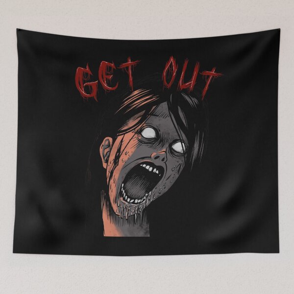 Item preview, Japanese Horror Manga Fan Creepy Scary designed and sold by ZavageDesigns.