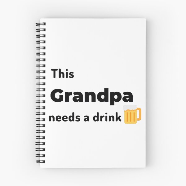 Item preview, This grandpa needs a drink designed and sold by Manoroma.