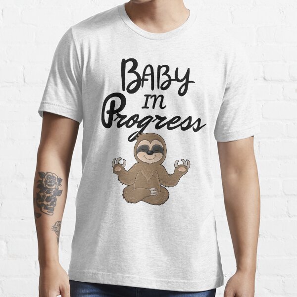 sloth maternity shirt