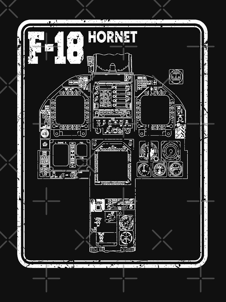 F/A-18 Hornet USAF Multirole Combat Aircraft Cockpit View by offbasegear