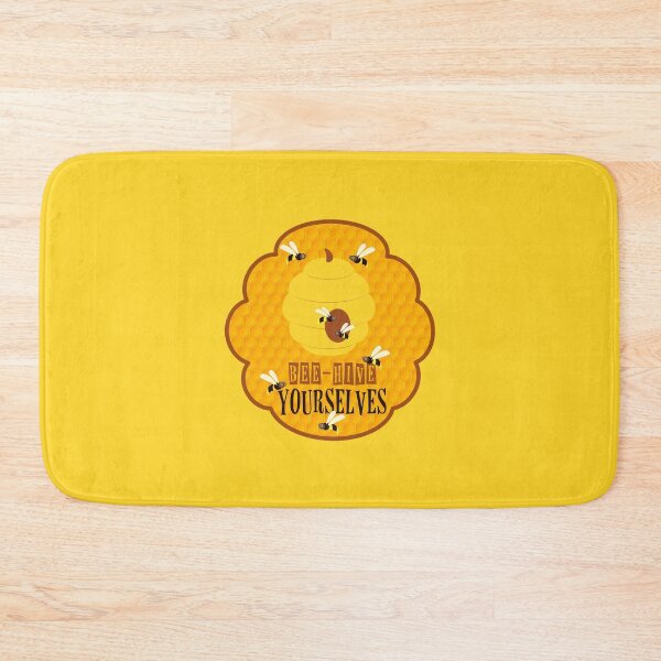 Item preview, Bee-HIVE Yourselves! (On Yellow) designed and sold by PawsitiveMum.
