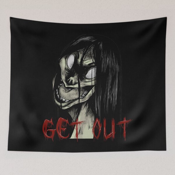 Item preview, Japanese Horror Manga Fan Creepy Scary designed and sold by ZavageDesigns.