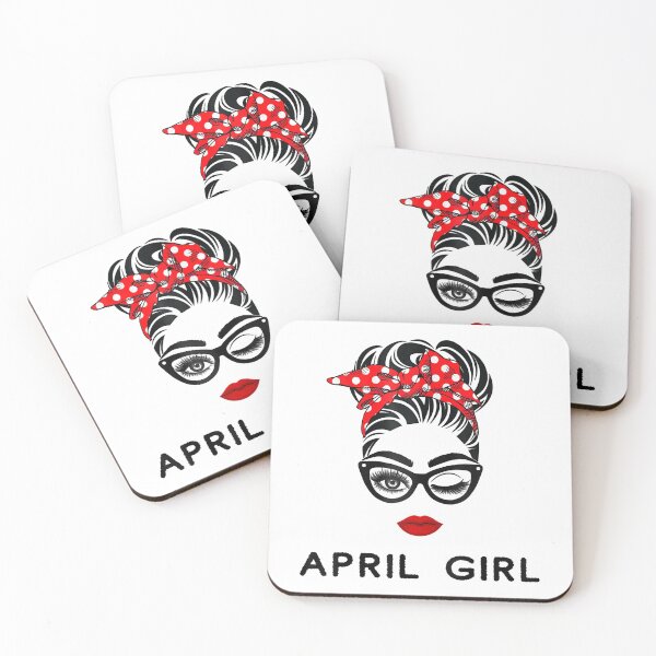 Item preview, April Girl Wink Eye Woman Face Wink Eyes Lady Birthday designed and sold by birdmorrison.