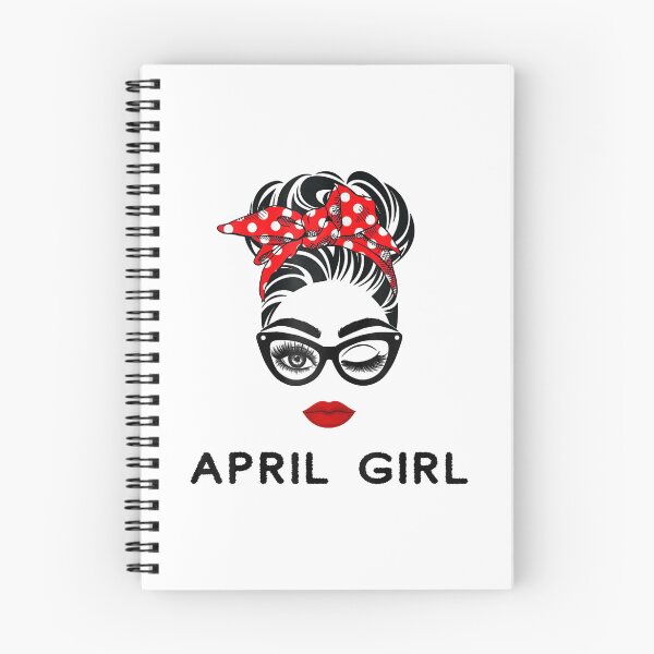 Item preview, April Girl Wink Eye Woman Face Wink Eyes Lady Birthday designed and sold by birdmorrison.