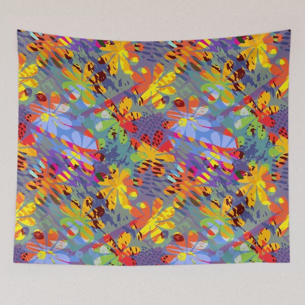 Item preview, Bright abstract pattern designed and sold by RitaKo.