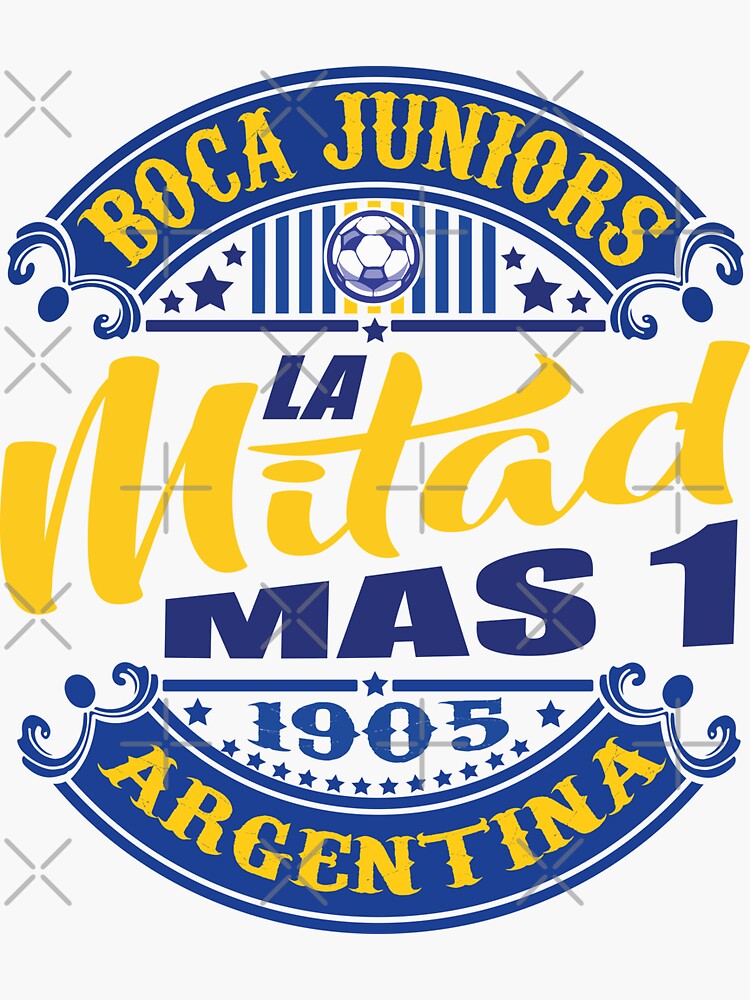 Boca juniors half plus one 2 Sticker by Jonaplazas
