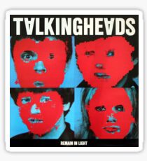 Talking Heads - Bleiben Sie im Licht Sticker