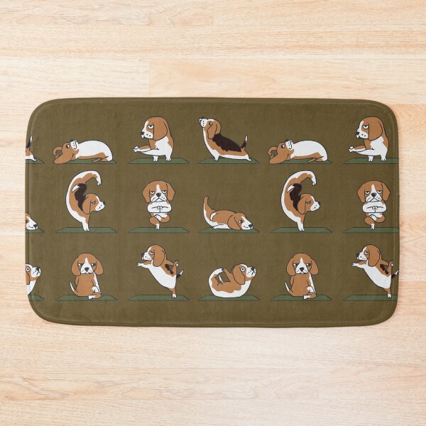 Item preview, Beagle Yoga designed and sold by Huebucket.